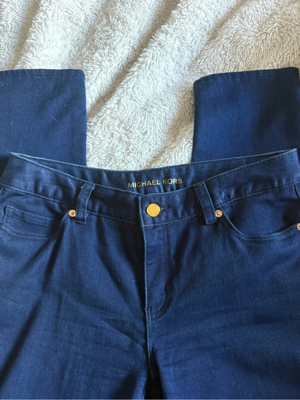 Michael Kors Navy Skinny Jeans